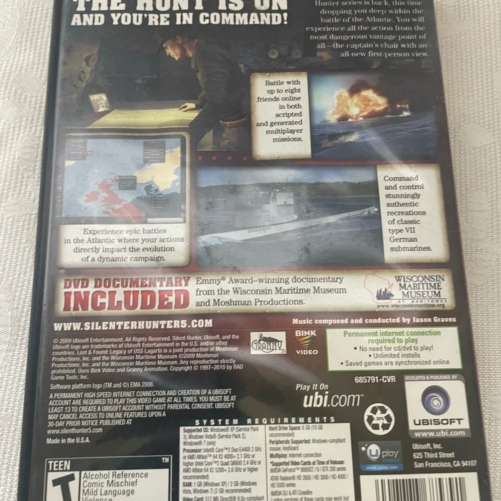 Silent Hunter 5 PC game Battle of the Atlantic